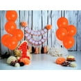 thumbnail image 5 of Matte Orange Balloons - 12 Inch Latex Balloons - 36 Pack, 5 of 10