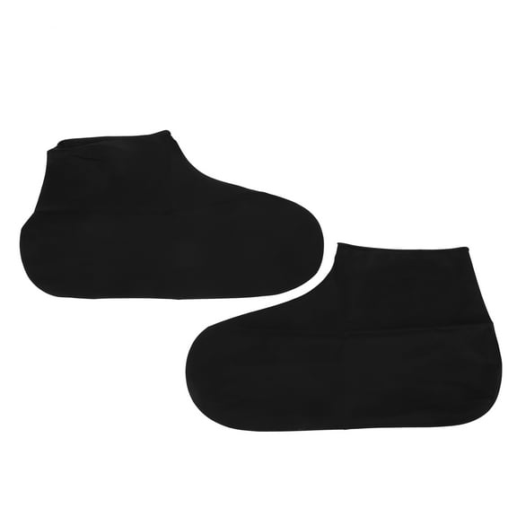 Worgeous Wire Waterproof Silicone Shoe Cover Shoe Covers for Beach Men and Women 13 Black