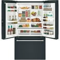 thumbnail image 3 of Café CWE23SP3MD1 23 Cu. Ft. Matte Black Counter-Depth French Door Refrigerator, 3 of 4