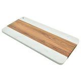 Better Homes & Gardens Rubber Wood Serve Footed Board - Walmart.com