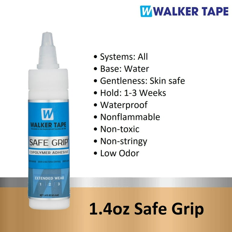 WALKER TAPE Safe Grip Copolymer Adhesive Twist-Top (1.4oz) WALKER TAPE Safe Grip Copolymer Adhesive Twist-Top (1.4oz)