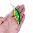 thumbnail image 4 of HENGJIA Crankbait Crankbaits for Bass Fishing Crappie Lures 6pcs Deep Diving Crankbait 4.13inches Bass Crank baits, 4 of 17