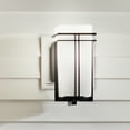 thumbnail image 6 of Kichler Tremillo 14.25" 1 Light Black Outdoor Wall Sconce with Satin Etched Glass, 6 of 7