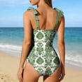 thumbnail image 4 of LYEAA Swimsuit One Piece Women Backless Bathing Suit Belly Control Swimming Sets Beach Vacation Swimwear, 4 of 7
