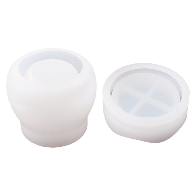 DEEPCRAFF 1Jgo Para De Almacenamiento Y Tapa Para Manualidades Con Resina