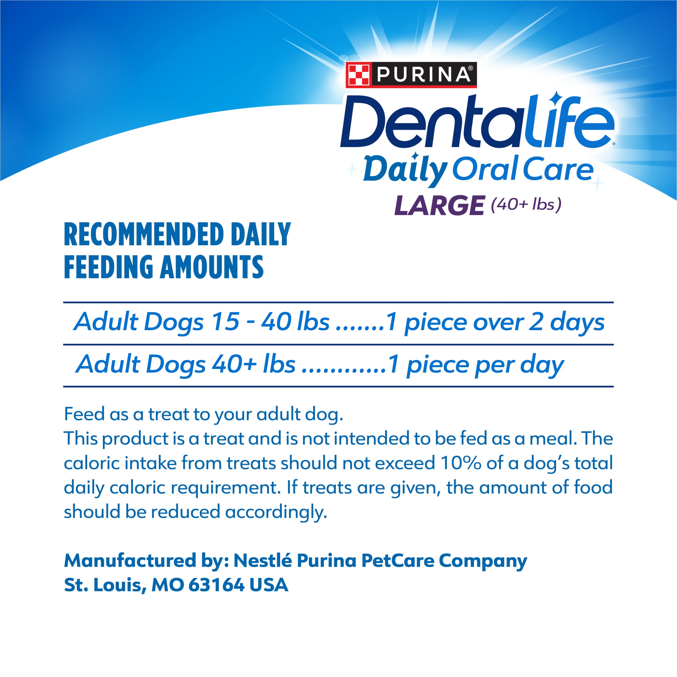 Purina Dentalife Large Breed Chicken Dental Chews, 20.7 Oz photo 2