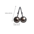 thumbnail image 2 of 12pcs Bath Rollerball Shower Curtain Hooks Glide Rings Shower Curtain Rings, 2 of 9