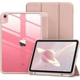 thumbnail image 1 of Funda para iPad de 10.ª generación, modelo 2022 iPad 10.9, funda de TPU suave para iPad 10, funda con soporte para lápiz Apple, parte trasera transparente, encendido/apagado automático, 1 of 5