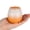 Orange, variant on XIUDA Smiley Cat Shaped Pet Cremation Urn for Ashes with Ceramic Head Lid- 3.2x2.9 inch Small Memorial Urn for Cats Dogs