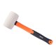 thumbnail image 1 of Martillo de goma mazo mazo fibra de vidrio mano cabeza inoxidable mazo pequeño para trabajos 560g 20 Blanco Zulema Inicio Martillo, 1 of 8