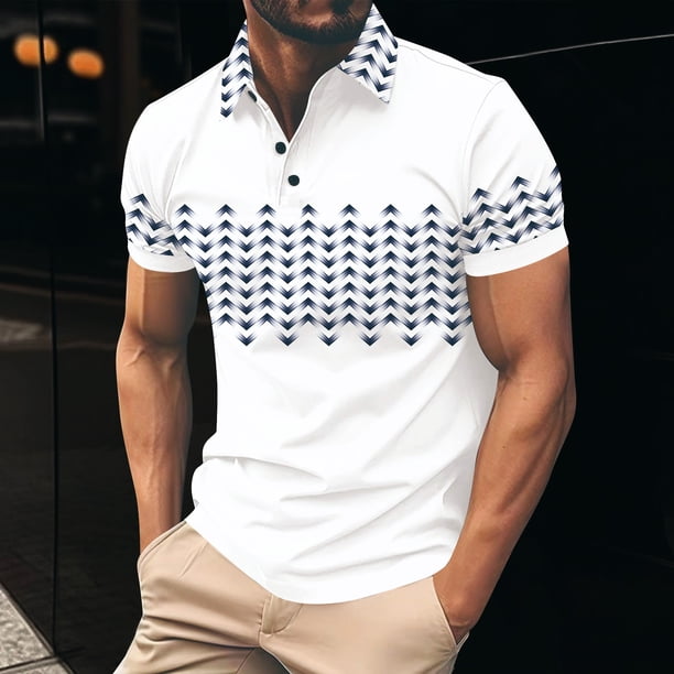pstuiky camisetas de hombre, Camisa informal de verano con solapa y botones de color liso para hombre camisas casuales para hombre s