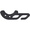 Black, variant on Mosiee Rear Derailleur Chain Fix Limit Tool for Mountain Road Bike Easy Installation Egg Yellow