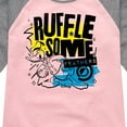 thumbnail image 3 of Disney - Ruffle Some Feathers - Toddler & Youth Girls Raglan Graphic T-Shirt, 3 of 5