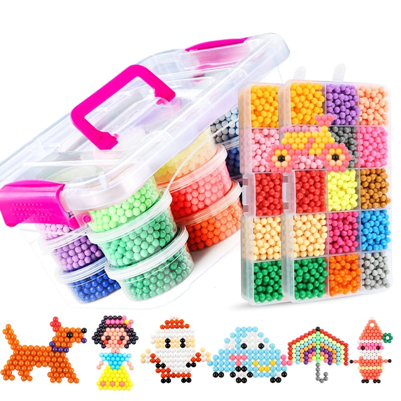 3500/9500pcs DIY Fuse Bead Plastic Fuse Beads Toys Funny For Kid DIY