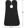 thumbnail image 6 of Chainplus Beard Hair Catcher, Beard Cape Apron for Shaving and Grooming with Suction Cups for Mirror, Black, 6 of 6