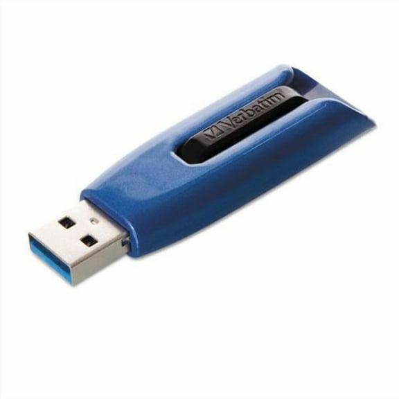 V3 Max Usb 3.0 Flash Drive, 128 Gb, Blue | Bundle of 2