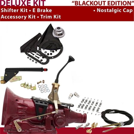 American Shifter C6 Shifter Kit 8 in. E Brake Cable Clamp Clevis Trim Kit for D5829