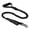 Black, variant on 6FT Highly Reflective Heavy Duty Elastic Bungee Medium and Large Dog Leash Shock Absorbing with Comfortable Padded Handle and Traffic Handle Suitable for Training