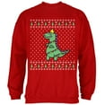 thumbnail image 1 of Big Tree Rex T Rex Ugly Christmas Sweater Mens Sweatshirt, 1 of 1