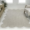 thumbnail image 5 of JONATHAN Y SHAPES 5 x 8 Area Rug, Alice Cottage Two-Tone Scalloped - Beige/Cream, SHP103A-5, 5 of 8