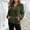 Army Green, variant on Womens Fuzzy Fleece Half Zip Pullover Sweaters Long Sleeve Fluffy Sherpa Sweatshirts Casual Warm Outerwear Tops with Pockets for Fall Winter Clothing