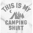 thumbnail image 2 of My Camping Shirt Outdoor Nature Cute Plus Size Crewneck Graphic Tee Shirt Brisco Brands 2X, 2 of 4