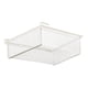 thumbnail image 2 of Cesta extraíble para cajón colgante, marco de almacenamiento para armario, organizador de armario de cocina blanco, 2 of 7