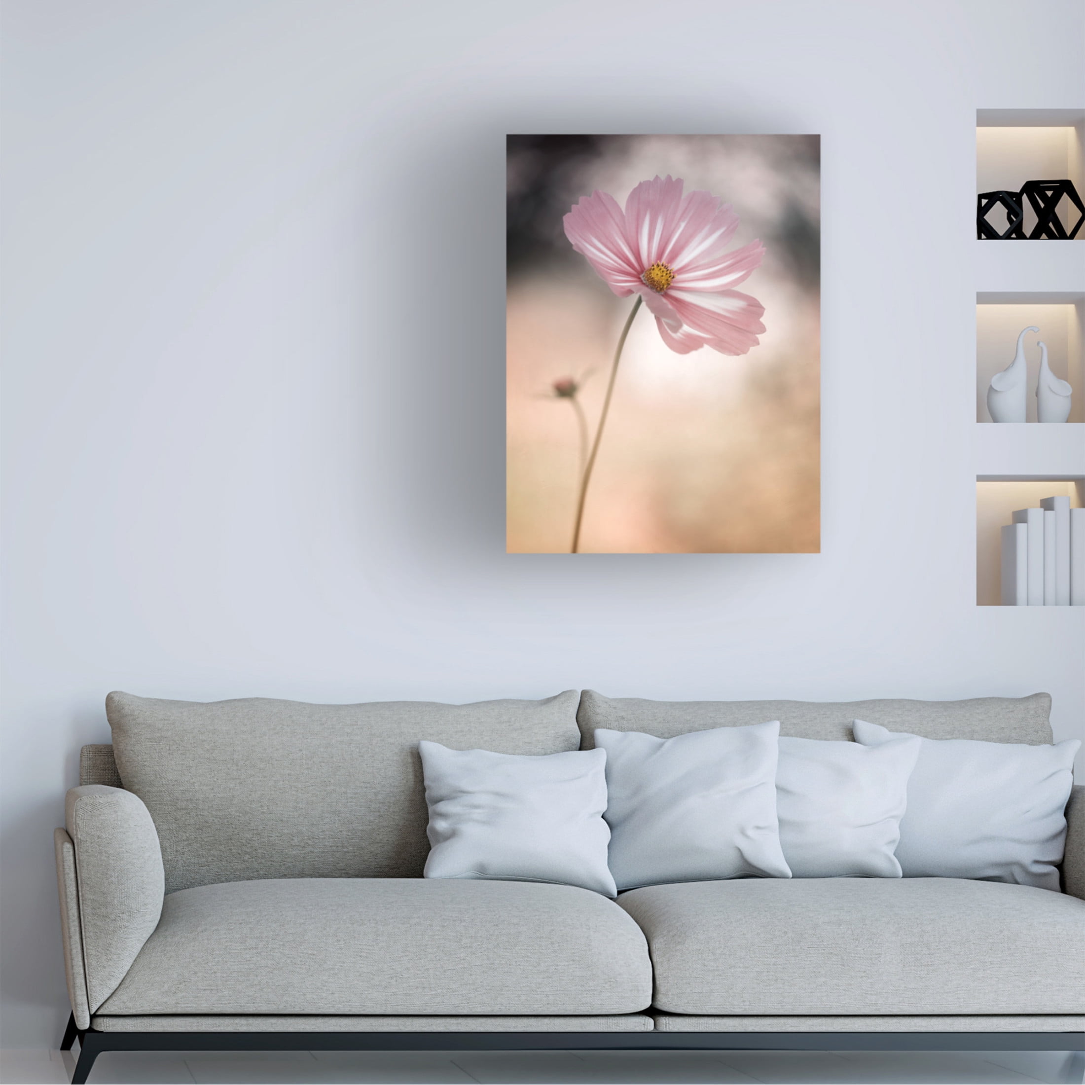 Canvas Wall Art - Lotte Gronkjar 'Cosmos' Wall Art for Living Room, Bedroom, or Office Décor by Trademark Fine Art - 14 x 19 Inches