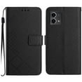 thumbnail image 2 of For Motorola Moto G Stylus 5G 2023 Wallet Case with RFID Blocking Card Slots Holder Premium PU Leather Magnetic Kickstand Shockproof Wrist Strap Removable Flip Protective Cover, Black, 2 of 9