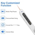 thumbnail image 4 of Wireless Presenter Rechargeable, Presentation Remote for Powerpoint Presentation Clicker, Slide Advancer Support Volume/Hyperlink, 4 of 8