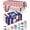 Flag, variant on Plastic Table Cloth Disposable 8 Pack, 54 x 108 Inch Table Cloths, Easter Party, Decorative Tablecloths, Rectangle, Lemon, Pastel Plastic Cover, Leakproof & Sturdy, Yellow