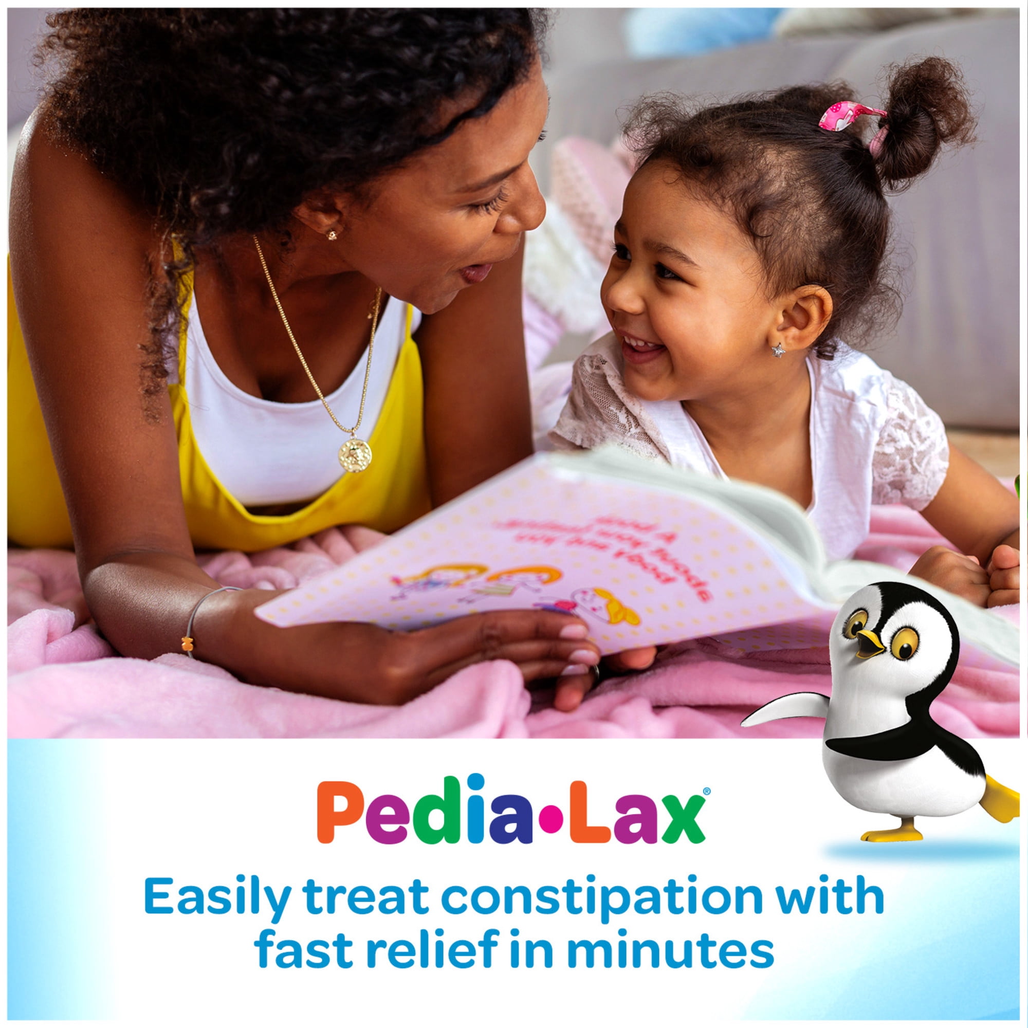 (2 pack) Pedia-Lax Laxative Liquid Glycerin Suppositories for Kids, Ages 2-5, 6 Count