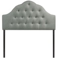 thumbnail image 2 of Hawthorne Collection King Tufted Panel Headboard in Gray, 2 of 4