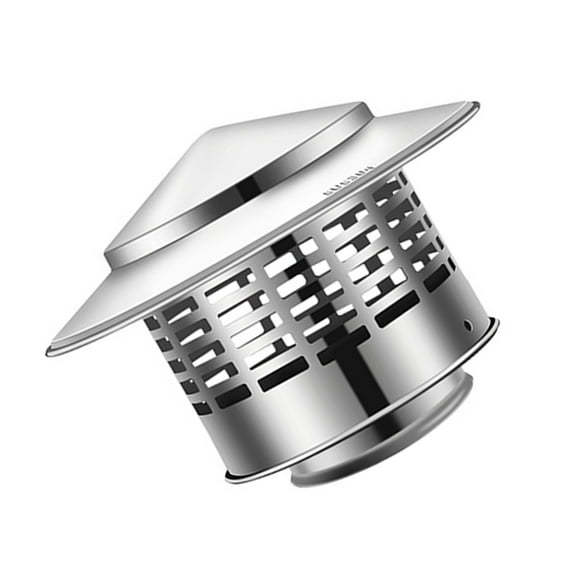 Stainless Steel Round Chimney Caps with Screen Chimney Cover Rain Caps Chimney Caps Cones Top Roof Caps for Vent Rustproof
