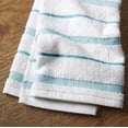 thumbnail image 4 of KitchenAid Albany Machine Wash Aqua/White Solid, Stripe 90% Cotton, 10% Polyester Kitchen Towel, 4 of 4