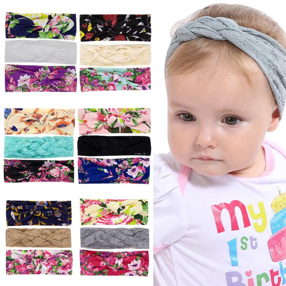 baby girl knot headbands