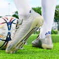 thumbnail image 6 of Yiomxhi Soccer Cleats for Adult Men Younth Lightweight Football Shoes with Ankle Support, Breathable Outdoor Turf Cleats for Training and Matches, Long Studs and Short Studs, 6 of 7