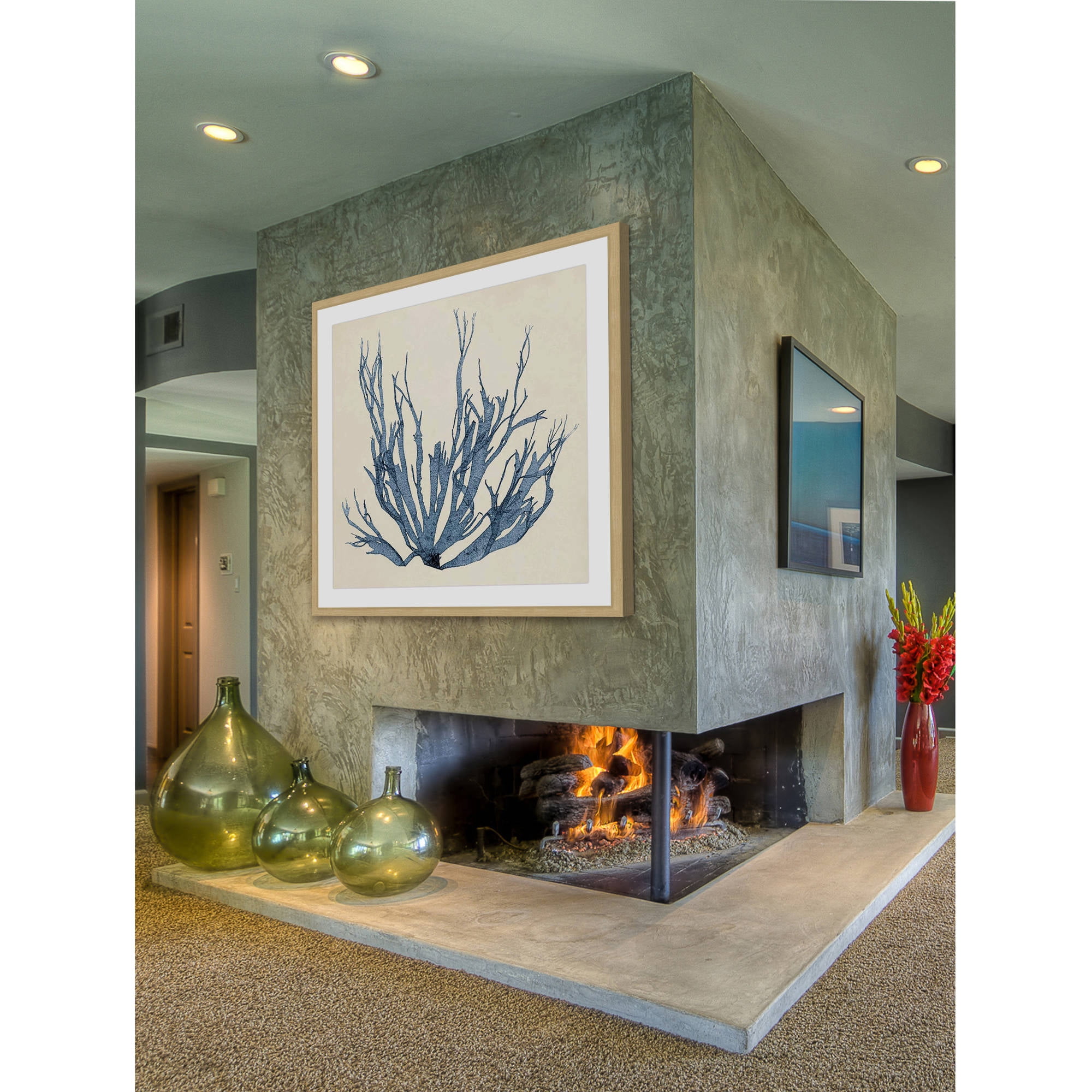 Marmont Hill Coastal Seaweed I Framed Wall Art