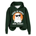 thumbnail image 1 of EHQJNJ Chandails à Capuchon Femmes Mode Tendance Imprimé Spectre Manches Longues Col Rond Chandail à Capuchon 1 Sweat à Capuche Femmes Tendance Chandails à Capuchon Pull, 1 of 3