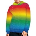 thumbnail image 5 of DISNIMO Rainbow Hoodie Girls 6-7 Pullover Hoodies for Boys Hooded Sweatshirts with Hoodie Sweatshirt for Kids Streetwear Hoodie with Pockets Children Fall Clothes Casual Soft, 5 of 7