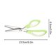 thumbnail image 2 of Lace Scissors Stainless Steel Sawtooth Scissors Lock Scissors Tooth Cloth Scissors Dog Teeth Scissors, 2 of 4