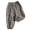Black, variant on Baby Girl Pants Toddler Plaid Striped Elastic Casual Pants Summer Lightweight Proof Black 18-24 Months