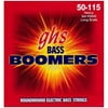 GHS H3045 Heavy Boomers Long Scale Electric Bass 4 String Set (50-115)