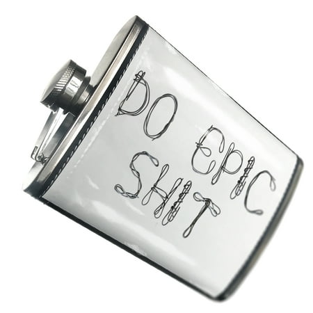 

NEONBLOND Flask Do Epic Shit Metal Wire Crafty