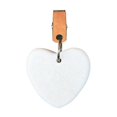 thumbnail image 1 of Pesas para manteles, perchas con forma de corazón, pesas para manteles con clips de acero inoxidable, mantel de piedra en forma de corazón, 8 paquetes (blanco), 1 of 5