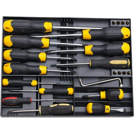 HRTGFD-Tool Sorter Screwdriver Organizer &ndash; Black