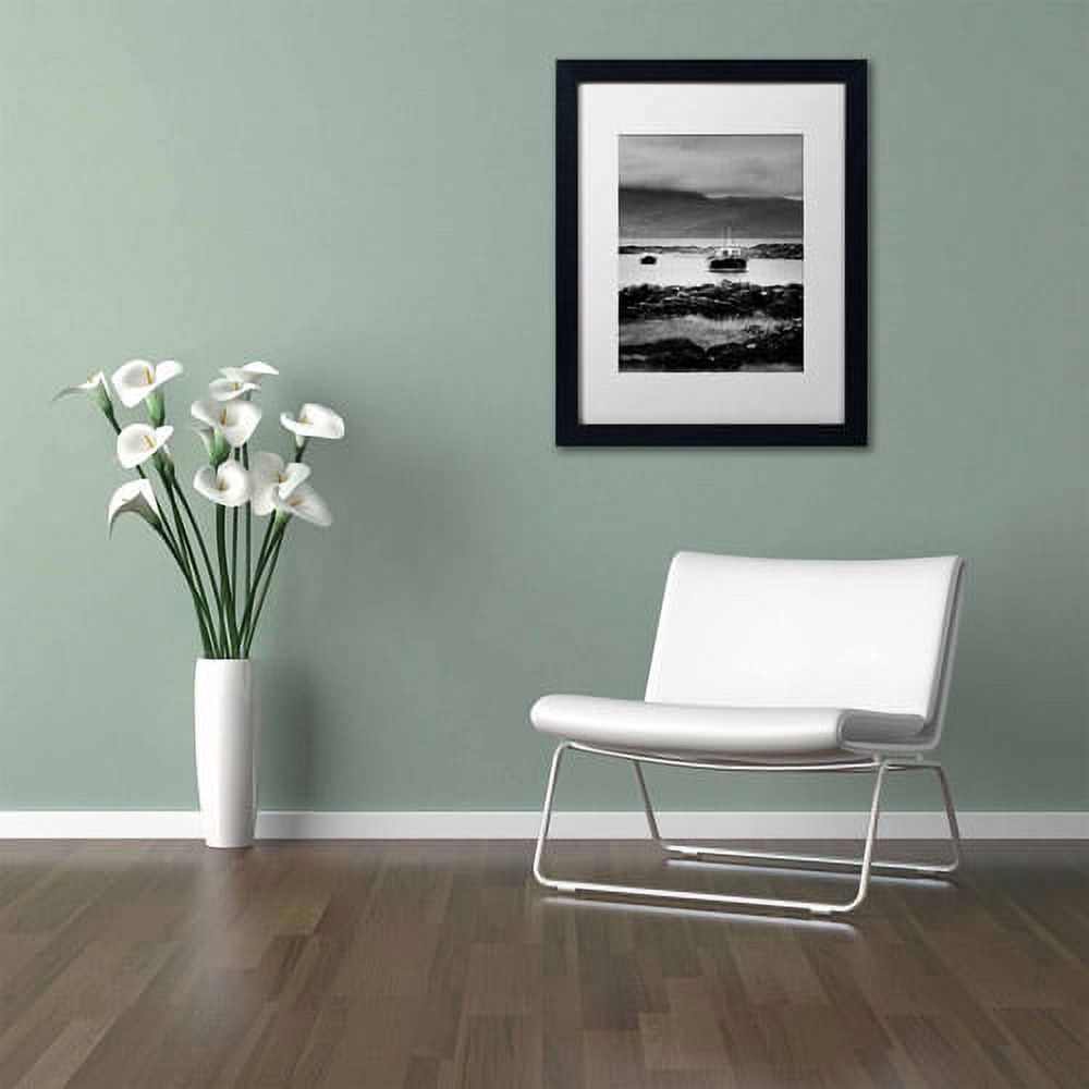 Trademark Fine Art "Two of Us" Canvas Art by Philippe Sainte-Laudy, White Matte, Black Frame