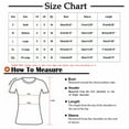 thumbnail image 3 of Ltctricy Women's T Shirts 2025 Fashion Crew Neck Short Sleeve Color Block Tunic Tops Soft Casual Tee Blouses, 3 of 7