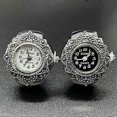 thumbnail image 3 of Anillo para parejas con incrustaciones de diamantes de imitación, regalo de San Valentín, reloj de cuarzo, anillo para enamorados, accesorio de joyería, 3 of 5