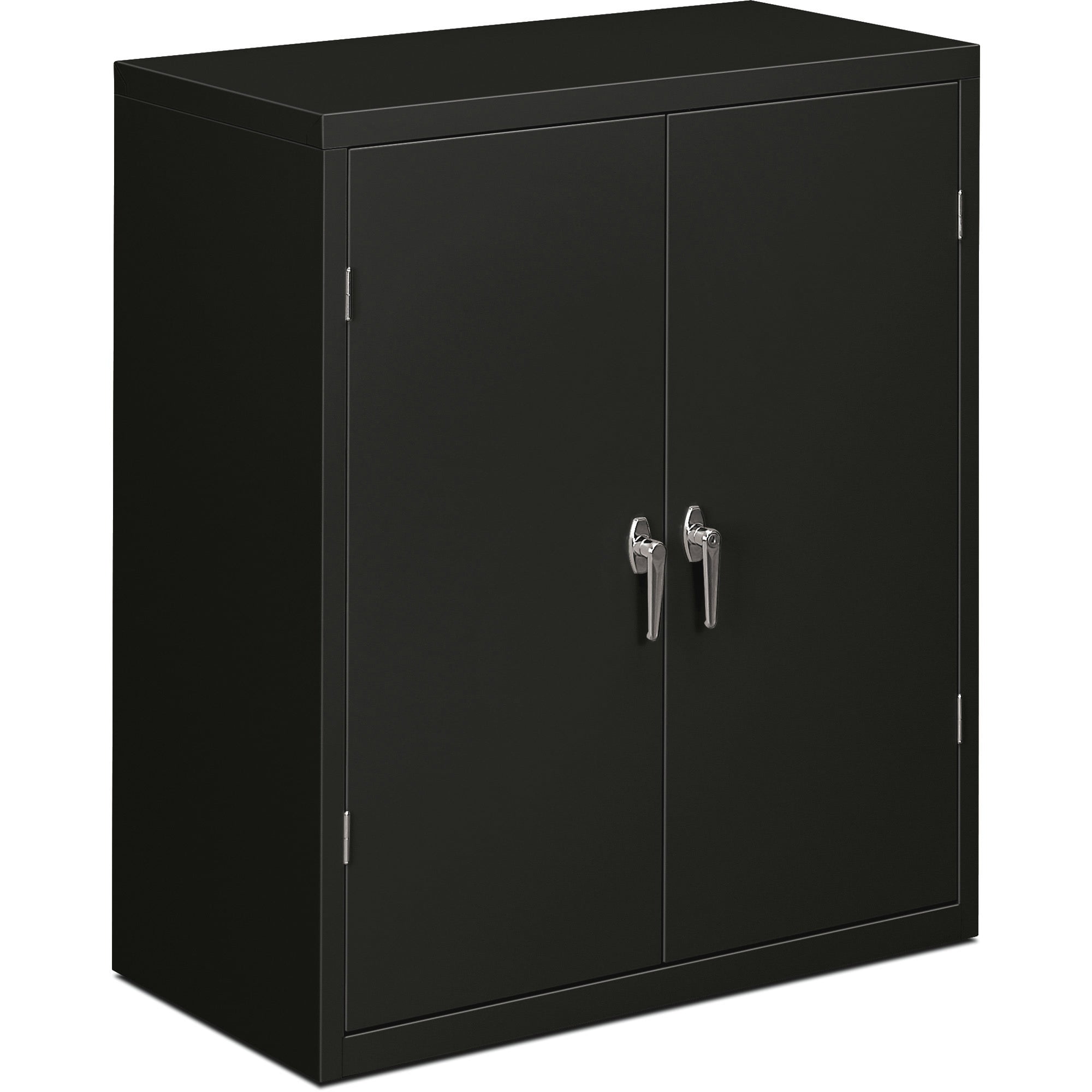 HON Brigade 2-Shelf Storage Cabinet 36"W, Black - Walmart.com - Walmart.com